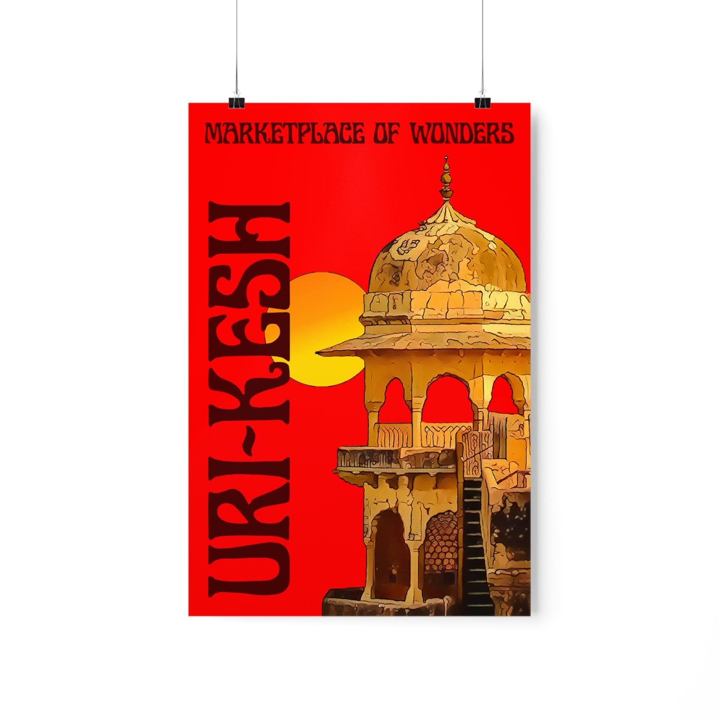 Travel Poster - URI-KESH