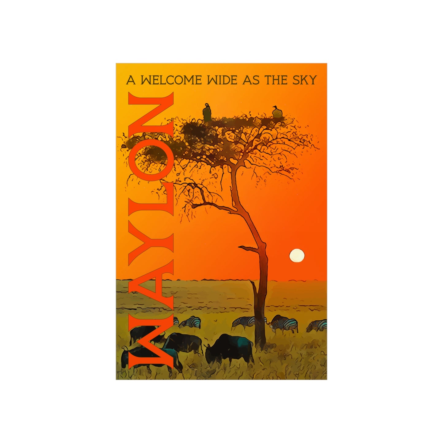 Travel Poster - WAYLON