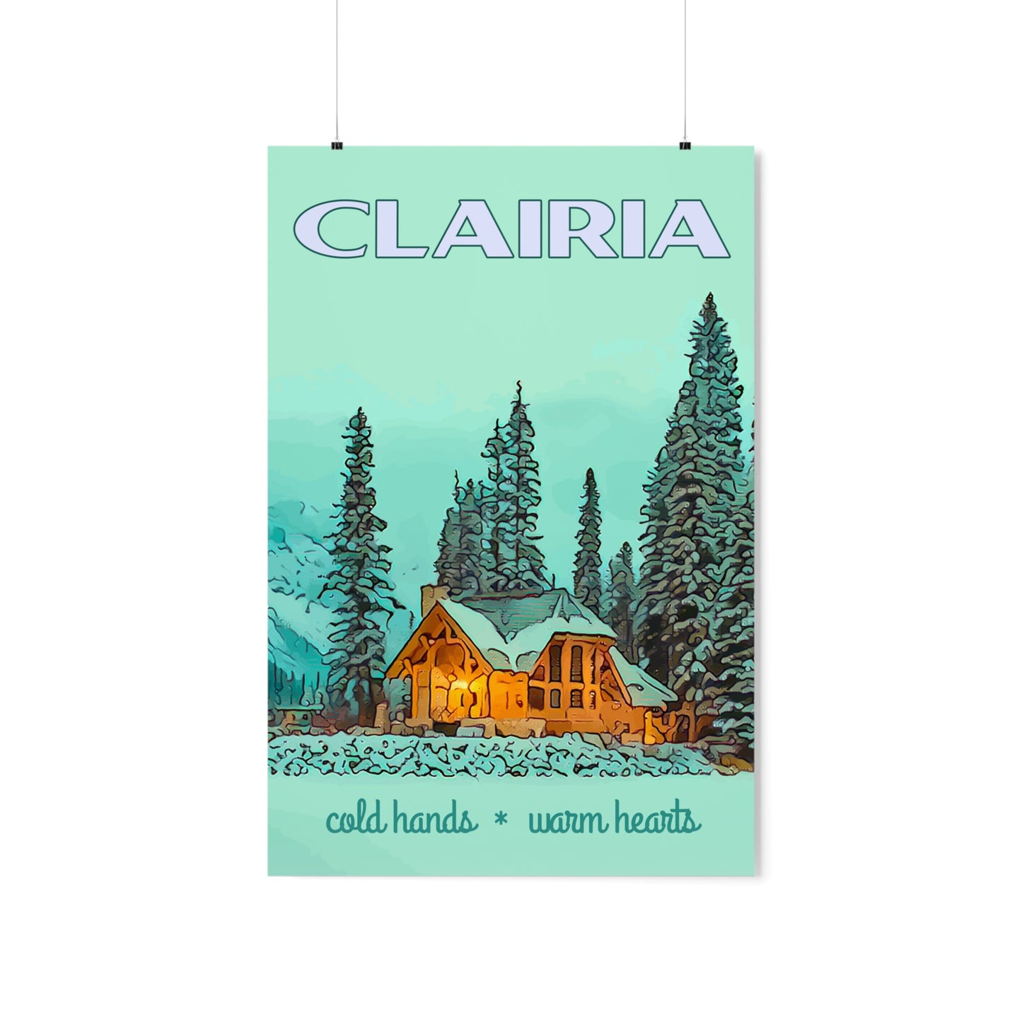 Travel Poster - CLAIRIA