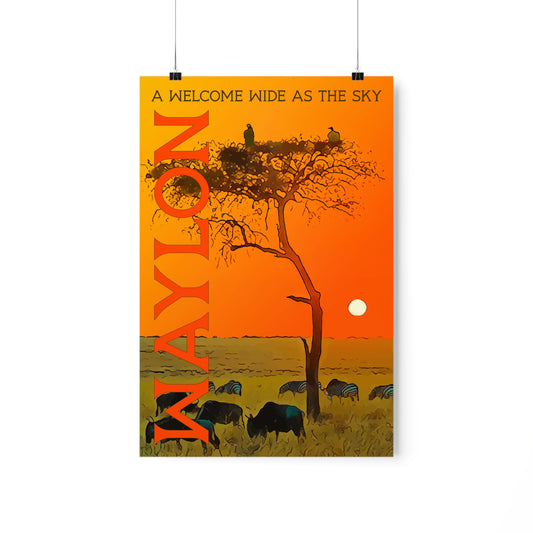 Travel Poster - WAYLON