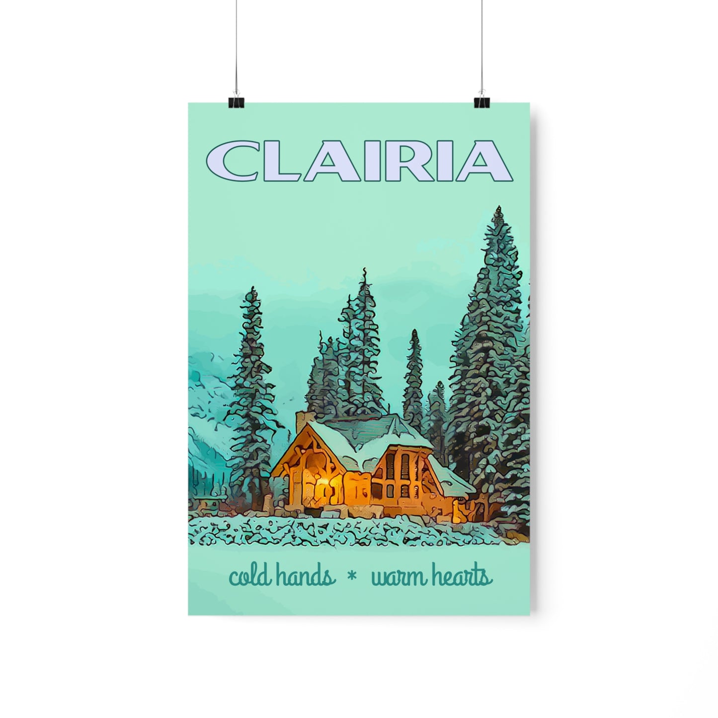 Travel Poster - CLAIRIA